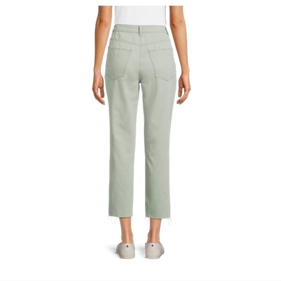 NWOT Boundaries Juniors' High Rise Slim Straight Cropped Jeans size 9 - Picture 2 of 6